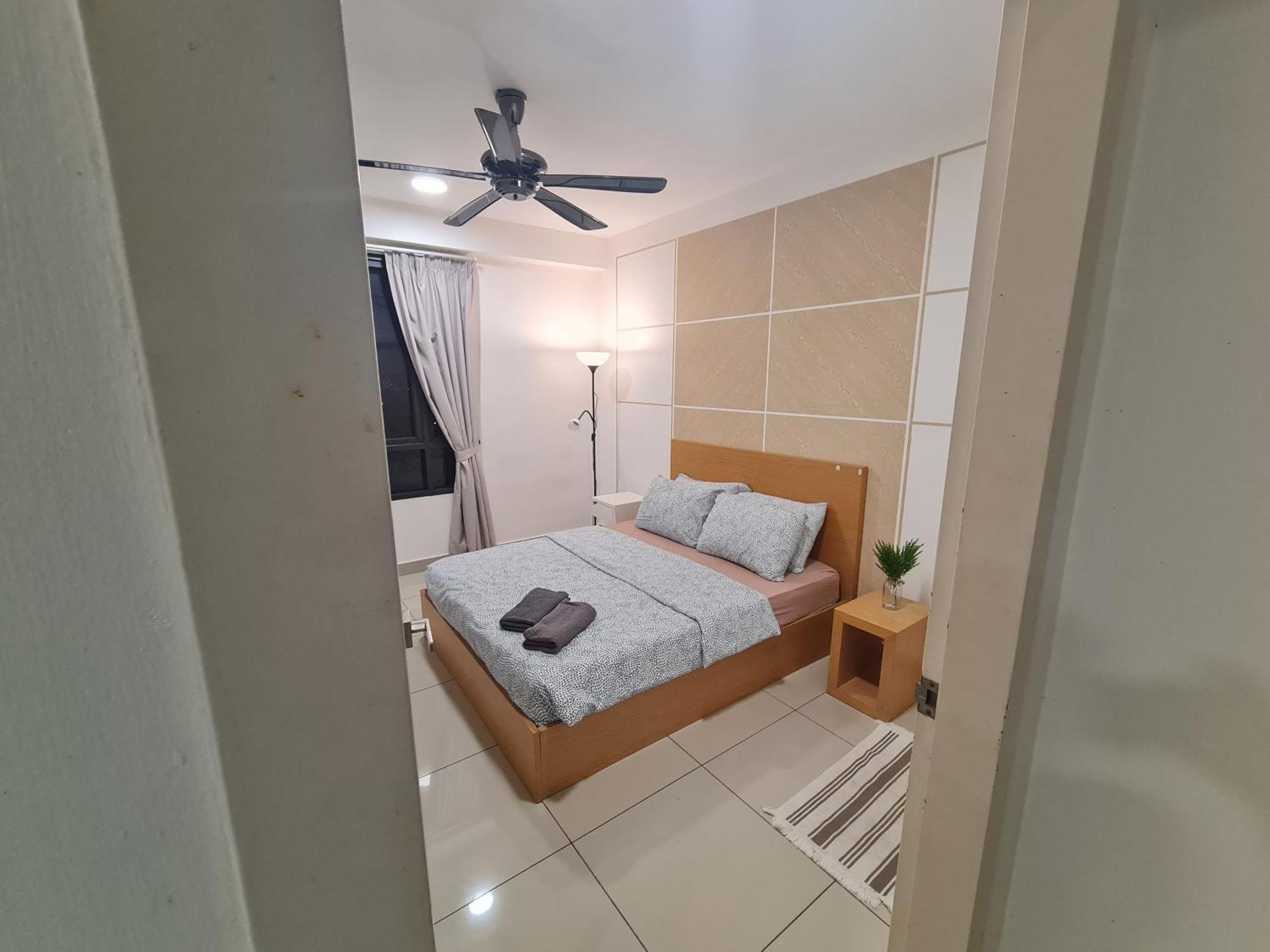 Solstice Service Apartment CYBERJAYA WiFi Netflix KLIA Bilik gambar