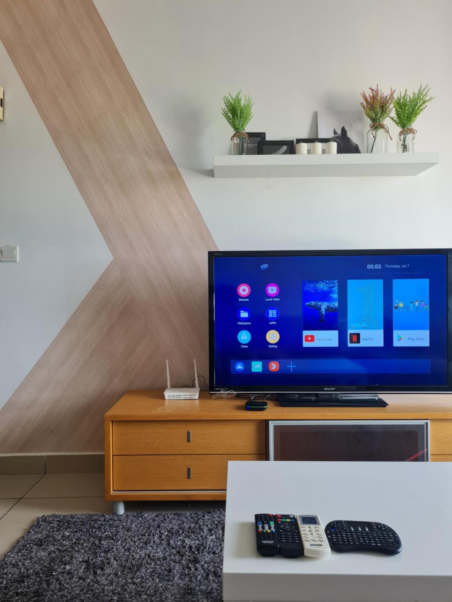 Solstice Service Apartment CYBERJAYA WiFi Netflix KLIA Bilik gambar
